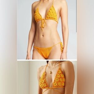 Bnwt cult Gaia crochet swimsuit